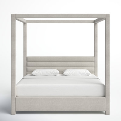 Herma Upholstered Canopy Bed
