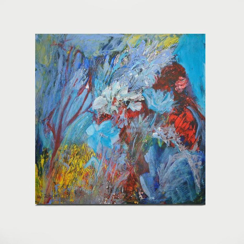 Valerie Johnson - Wrapped Canvas Print, 25cm H x 25cm W