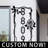 Custom Split Letter Monogram Outdoor Wall Décor-97173783-96385599