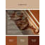 Tapis géométrique brun lavable à la machine Ozgur Numbat - reliure brun clair-292502366