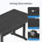Hikhdpe Patio Dining Table Poly All-weather Rectangular Table-392552607