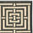 Arneshia Geometric Black/Beige Indoor/Outdoor Area Rug-33349682