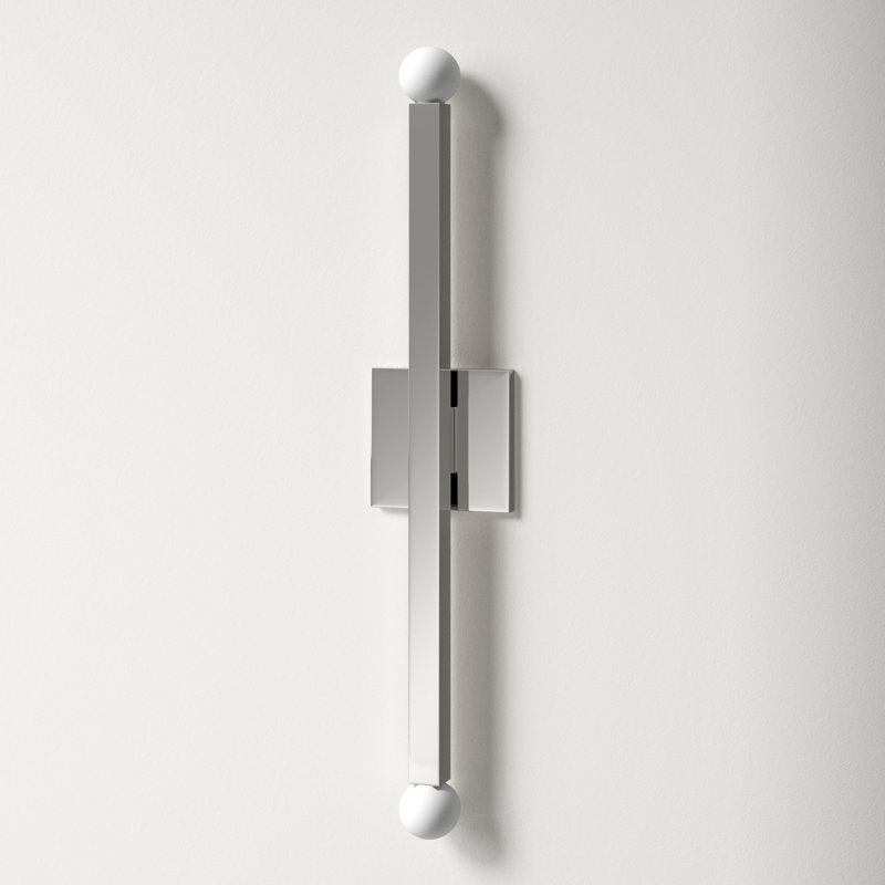 Peary Wallchiere, Polished Nickel