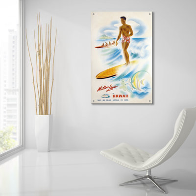 Epic Art 'Matson Lines Hawaii 1955' By Vintage Posters " Matson Lines Hawaii 1955 " by Vintage Posters