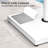 38.85 Lb. Concrete Free Standing Umbrella Base, White-935471506