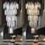 Lustre à niveaux variable en cristal Hoeg-1798783176