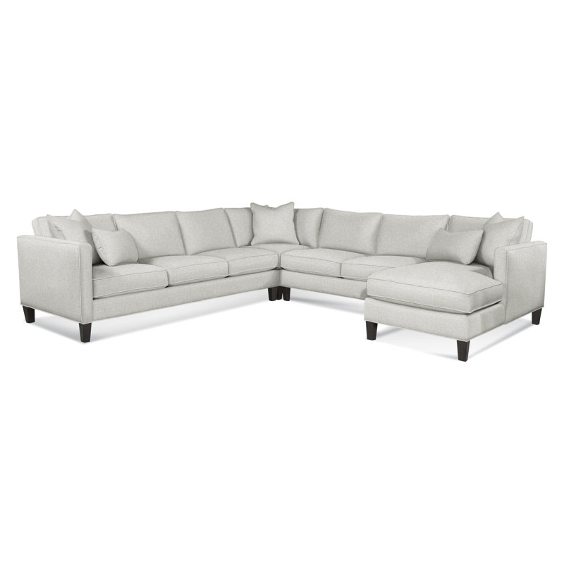 Sectional, Black, Right Hand Facing, Elite Ash; 0321-83