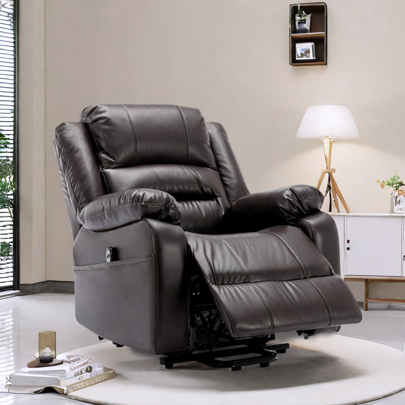 Fauteuil inclinable Agnethe, Brun
