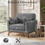 Fauteuil moderne rembourré pour la maison-694349738