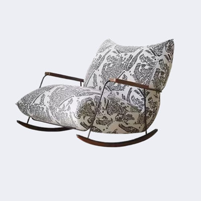 French Retro Casual Rocking Chair Rocking Chair