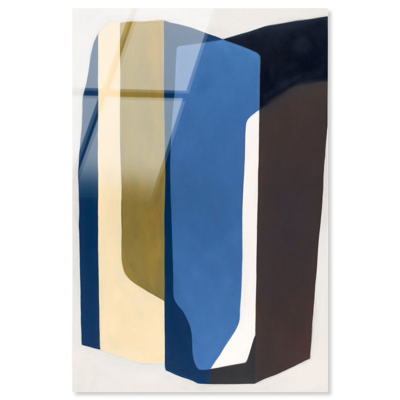 Urban Tectonics High-Gloss Frameless Acrylic Glass Wall Art Abstract Print by Oliver Gal, Ready to Hang, 10 x 15, 10"H x 15"W