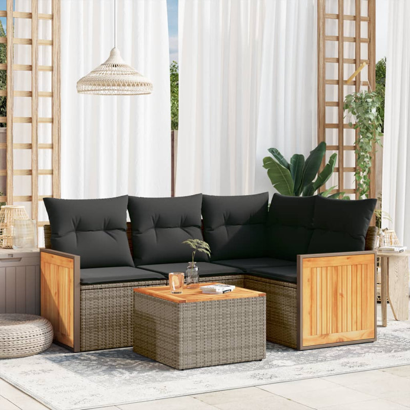 Ensemble de canapé de jardin Vidaxl