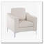 Fauteuil club en velours côtelé-1212546807