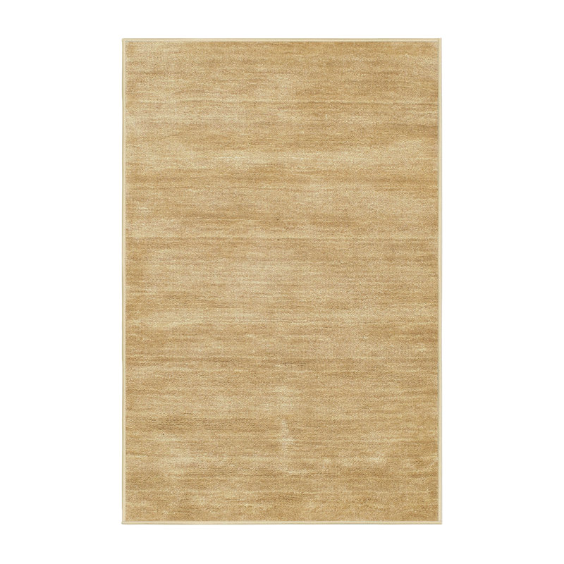 Tapis contemporain brun clair, Rectangle 5 pi x 7 pi