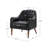 Rhinehart 28.5" Wide Genuine Leather Barrel Chair-1523888059