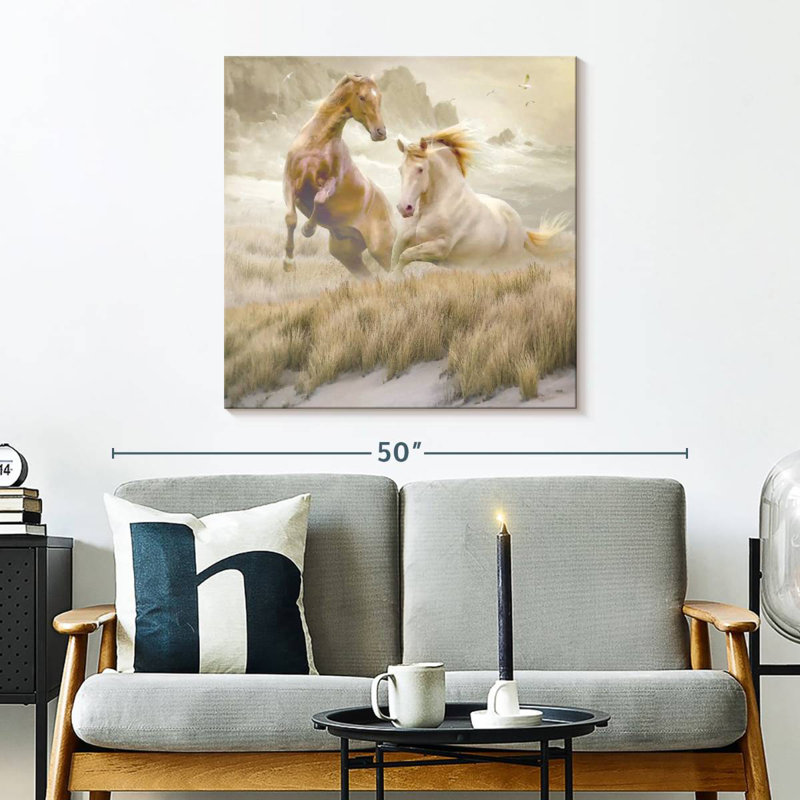 Crowle Equine Exuberance, 30" H x 30" W