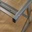 Wendell Modular L-Shaped Glass Steel Computer Desk-21134346