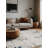 Machine Washable Gray Area Rug-1317087399