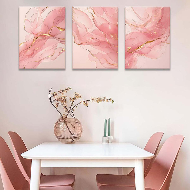 3 Piece Wrapped Canvas Print, 40 cm H x 30 cm W