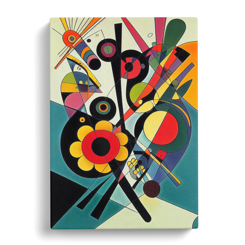 Unique Flowers No.2 - Wrapped Canvas, 50cm H x 35cm W x 3cm D