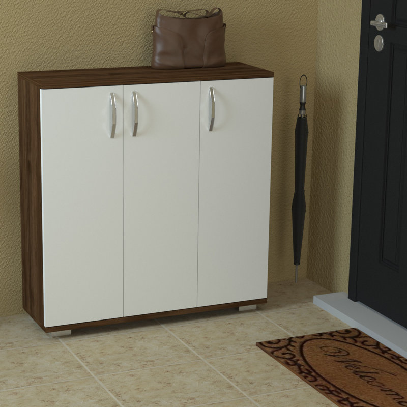 Sinem 15 Pair Shoe Storage Cabinet