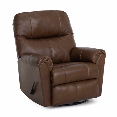 Leather Manual Recliner by Latitude Run