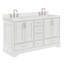 Meuble-lavabo double avec plateau Abshire 61-93359467