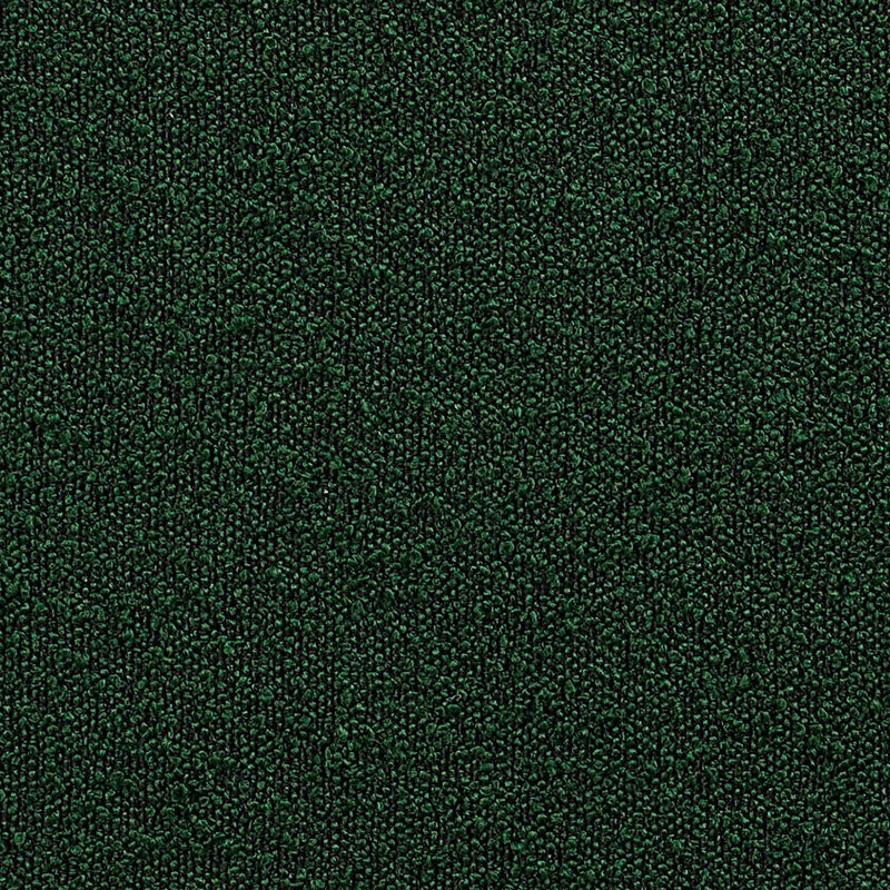 Canapé rembourré 98 po Izick, Tissu bouclé vert