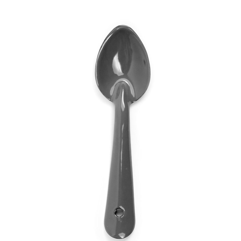 Crow Canyon Enamelware Pacifica Dinner Spoon, Gray