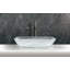 Lavabo de salle de bain rectangulaire en verre 18 po Charlie - Collection Modern Style-91798132
