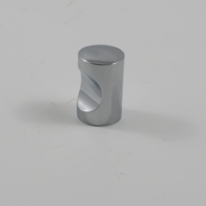 Poignée cylindrique 9/16 po de diamètre, Chrome poli