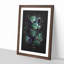 Green Succulent in Bloom - Framed Print-56742325-56742327