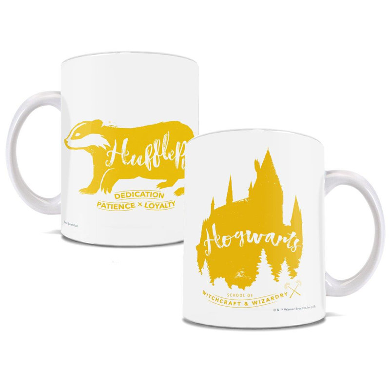 Harry Potter (Hufflepuff Minimalist) 11 oz. ceramic mug