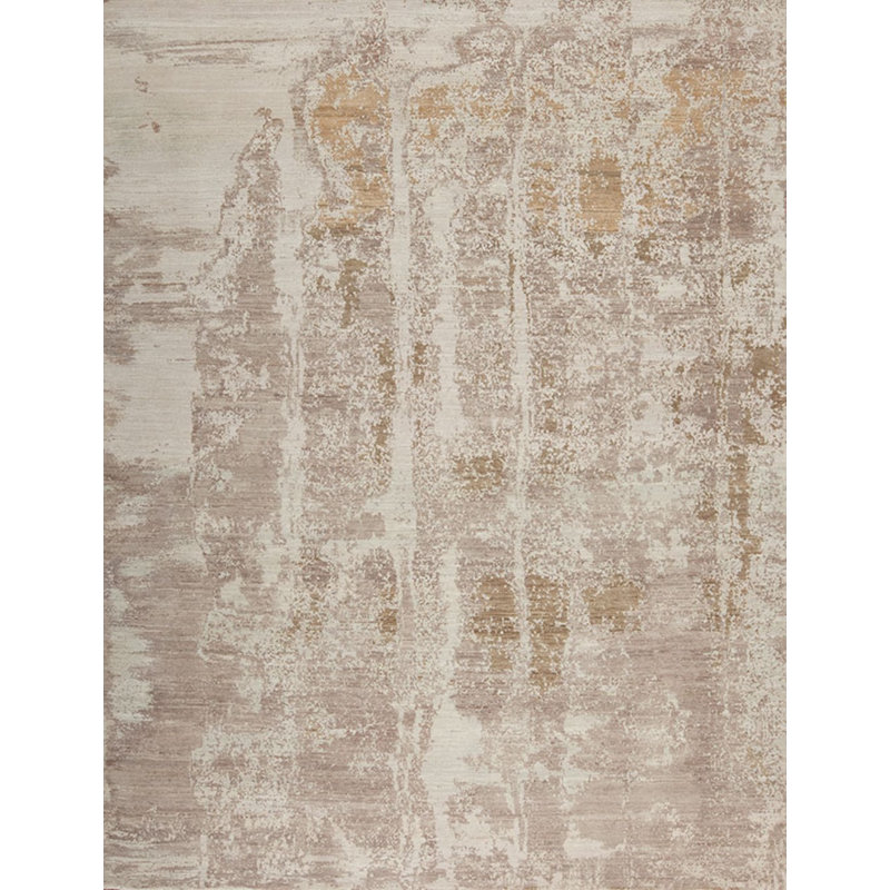 Leonardo Hand Knotted Wool Abstract Indoor Rug