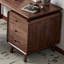 Bureau classique rétro en bois massif-110442685