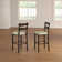 Thurman Upholstered Counter Stool with Metal Frame