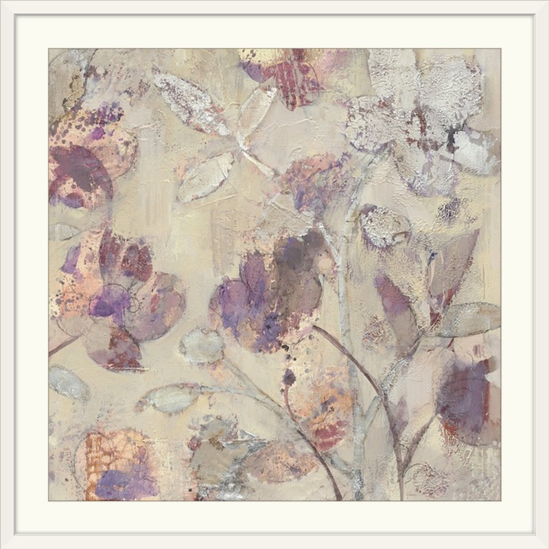 « ii »» albena hristova,, reproduction d’art Silver Delight, H 38 po x l 38 po x P 1 po, Cadre blanc