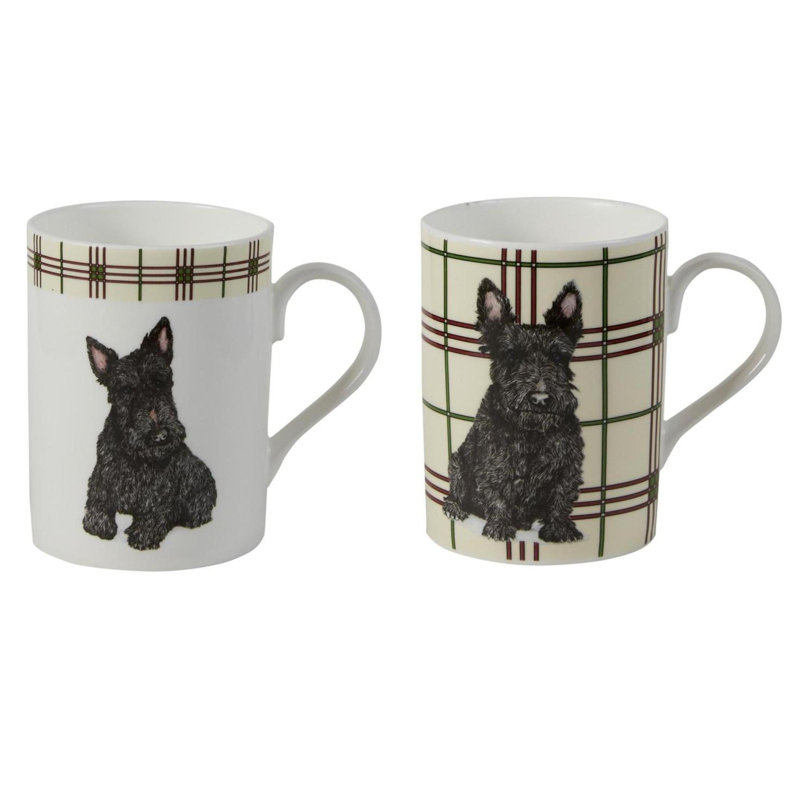 Ensemble de 6 tasses à café en porcelaine tendre Lucy