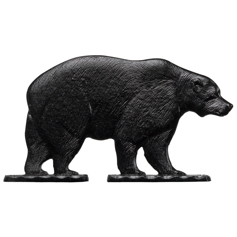 Rooftop  30" Bear Weathervane, Black