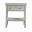 Finley 1-drawer Storage Nightstand - Antique Gray