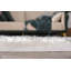 Tapis blanc en peau de mouton à poil long fabriqué à la main Jeremial-604510778