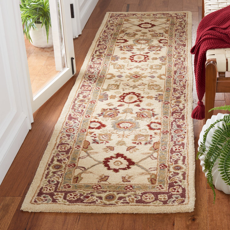 Tapis oriental en laine touffeté à la main Coltun, Rectangle 9 pi 6 po x 13 pi 6 po