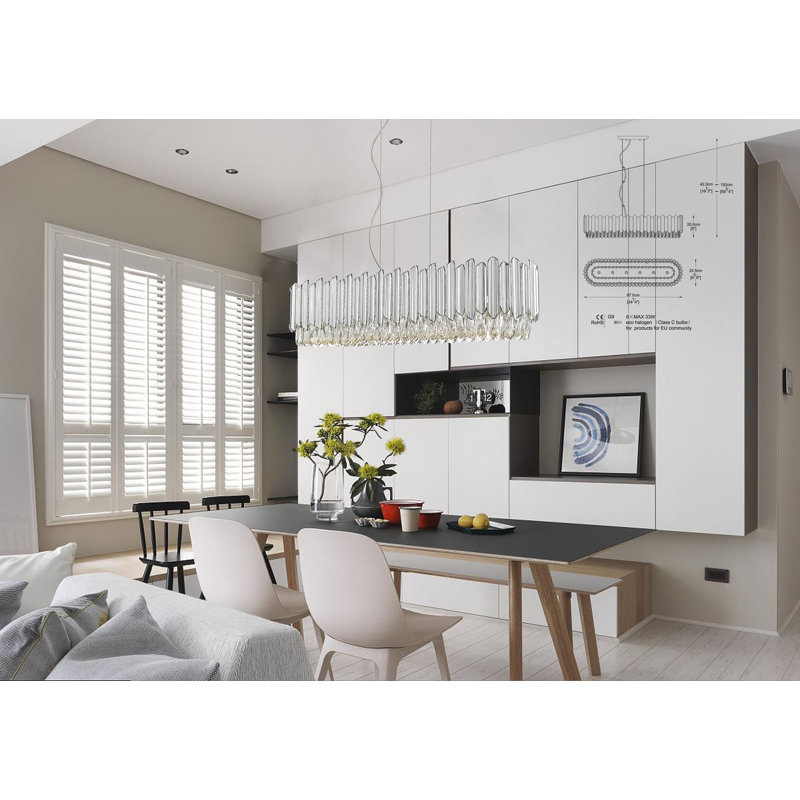 Ruano 6 - Light Crystal Pendant