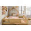 Lit maison, lit double avec porte et garde-corps pleine longueur, conception multifonctionnelle-1134095083-1134095087