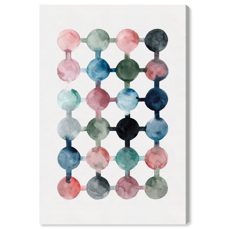 Peach Breeze sur toile, H 24 po x l 16 po x P 0,8 po
