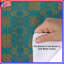 Housses de couette à motif mandala turquoise-123335288