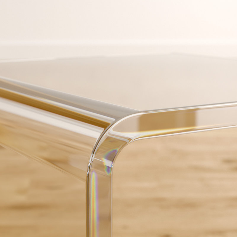 Table de bout Clairan C, Transparent