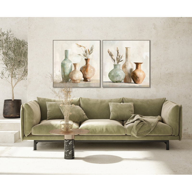 Rustic Vessels I Canvas Wall Art
