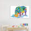 Hippopotame de Jo Lynch - impression d'art graphique-52523534-52523535-52523536
