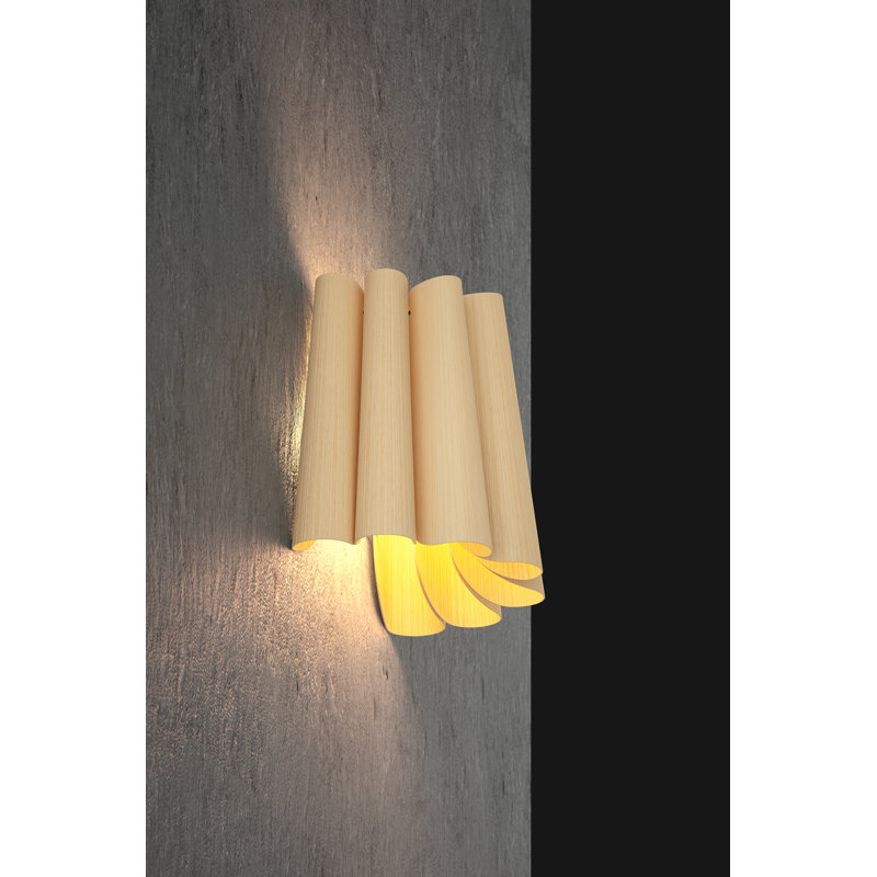 Renata Flush Mounted Sconce, Ash